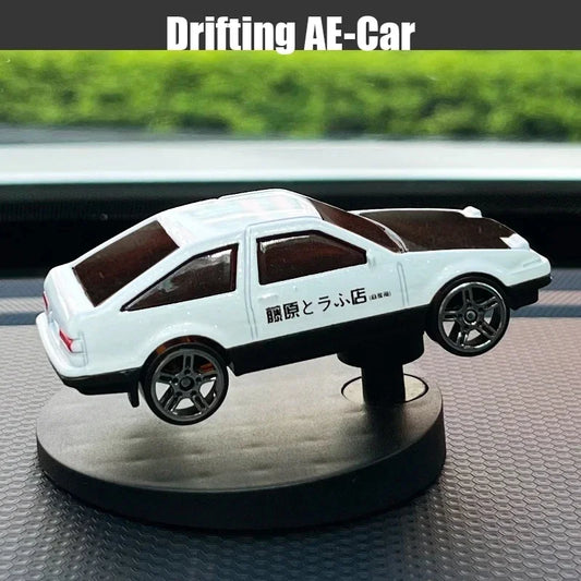 Sports Car Drift Rotating Car Decor Auto Dashboard Turning Racing Model Decoration Car Individuality Center Console Decoration