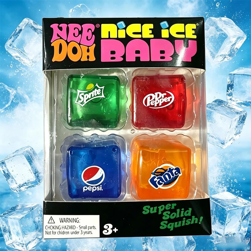 Ensemble NeeDoh Nice Cube – Cube Sensoriel Antistress