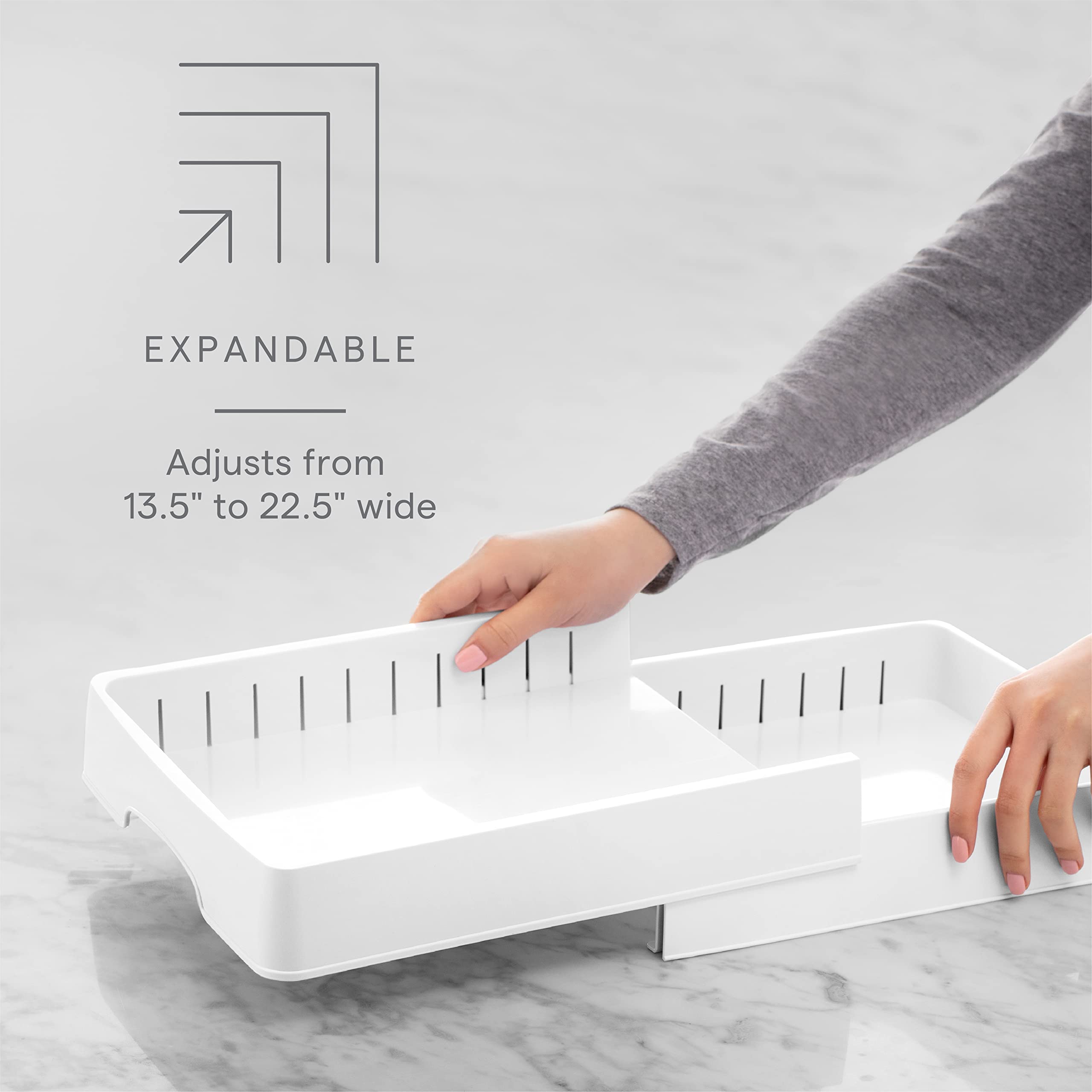 Food Container Lid Organizer for Kitchen Cabinet