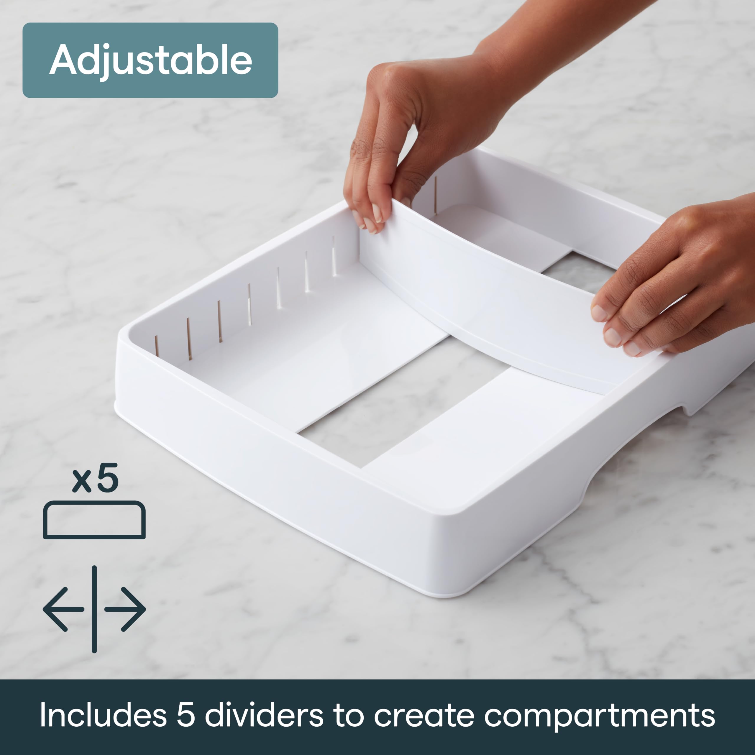 Food Container Lid Organizer for Kitchen Cabinet