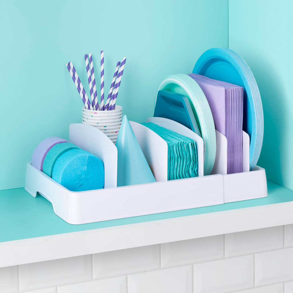 Food Container Lid Organizer for Kitchen Cabinet