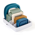 Food Container Lid Organizer for Kitchen Cabinet