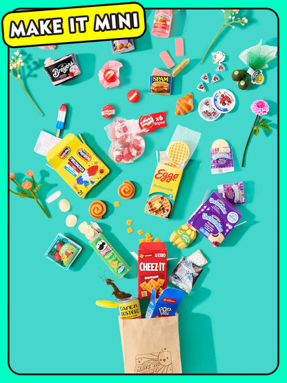 Mini Verse Real Brands – Jouet miniature surprise DIY, répliques hyper-réalistes de marques populaires