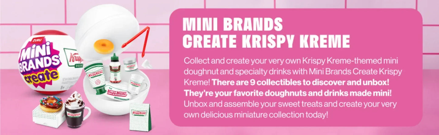 ZURU Mini Brands® Krispy Kreme Create Series 1