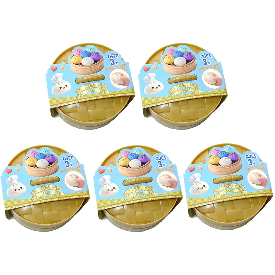 Squishy Dumpling Pailleté avec Boîte