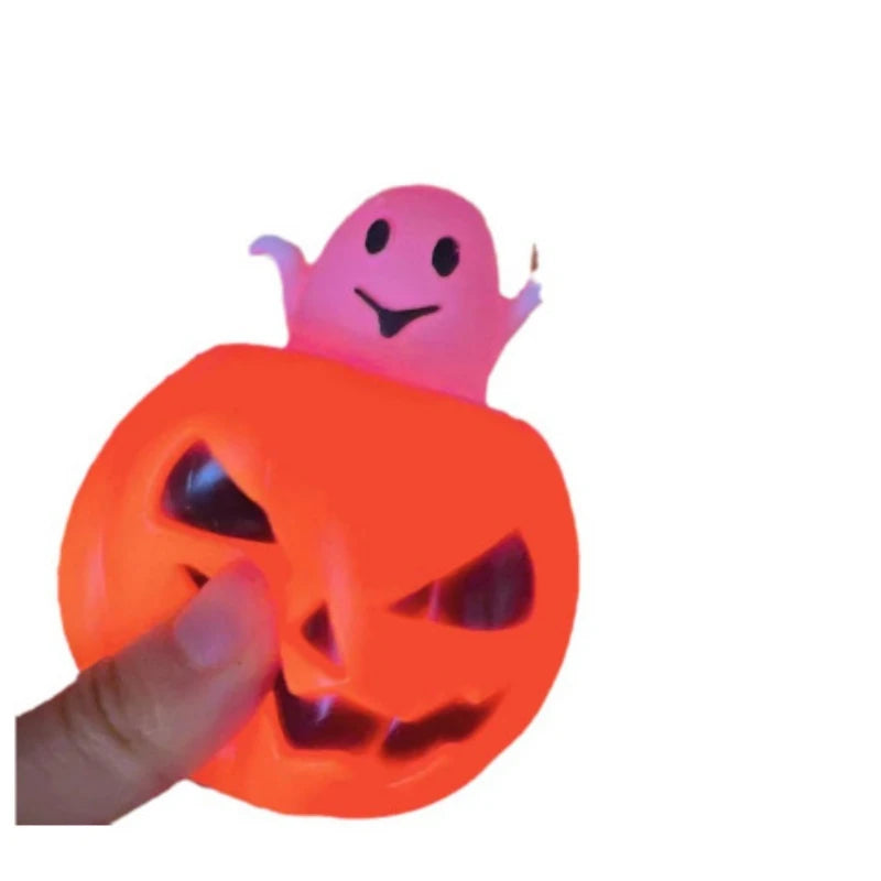Squishy Citrouille & Fantôme Rigolo d'Halloween