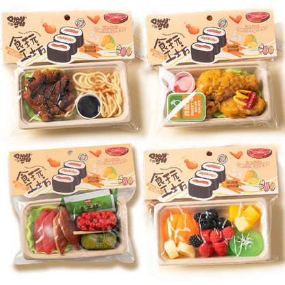 Squishy Nourriture Taba – Poulet Frit, Sushi, Dumpling & Mochi