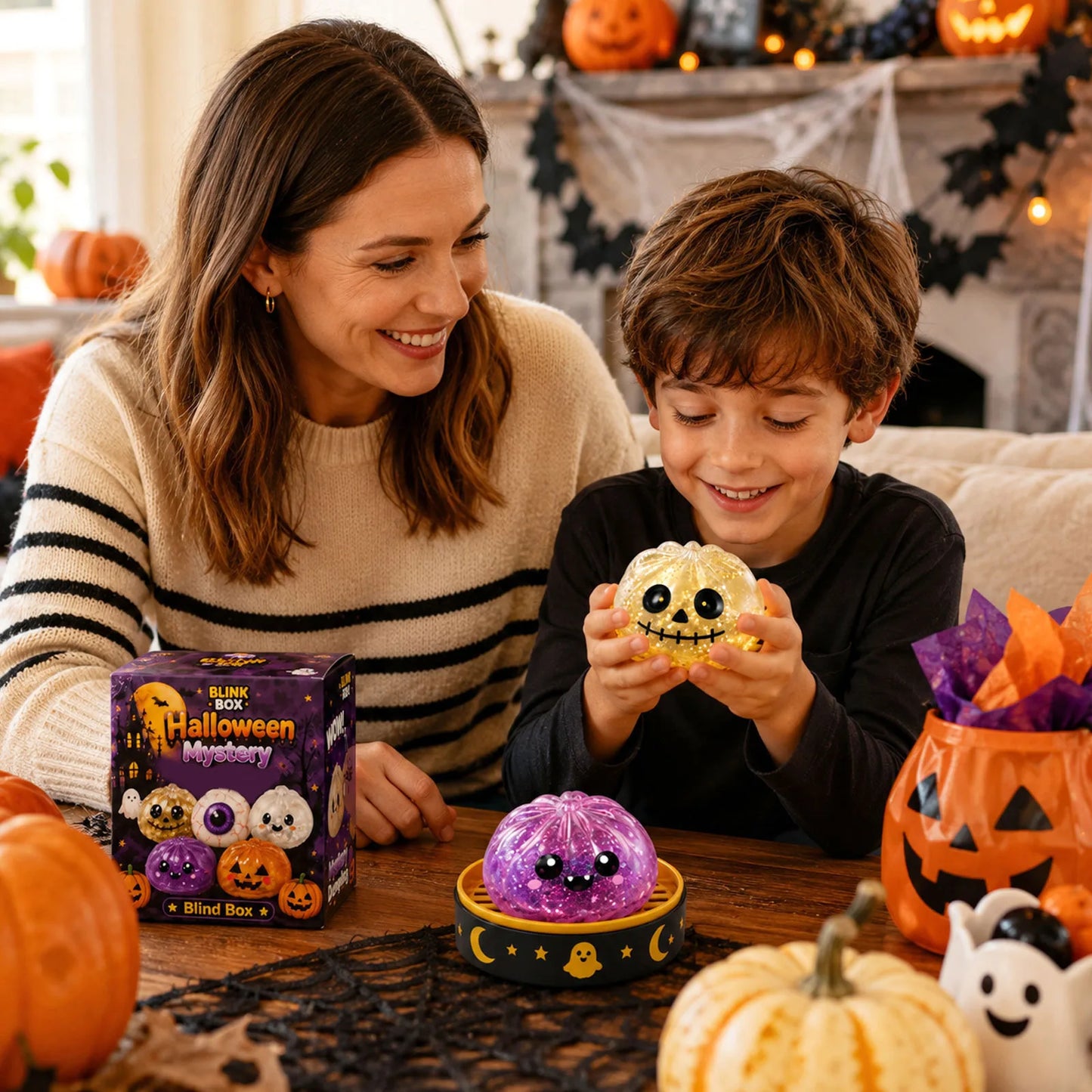 Squishy Fantôme d'Halloween Effet Maltose