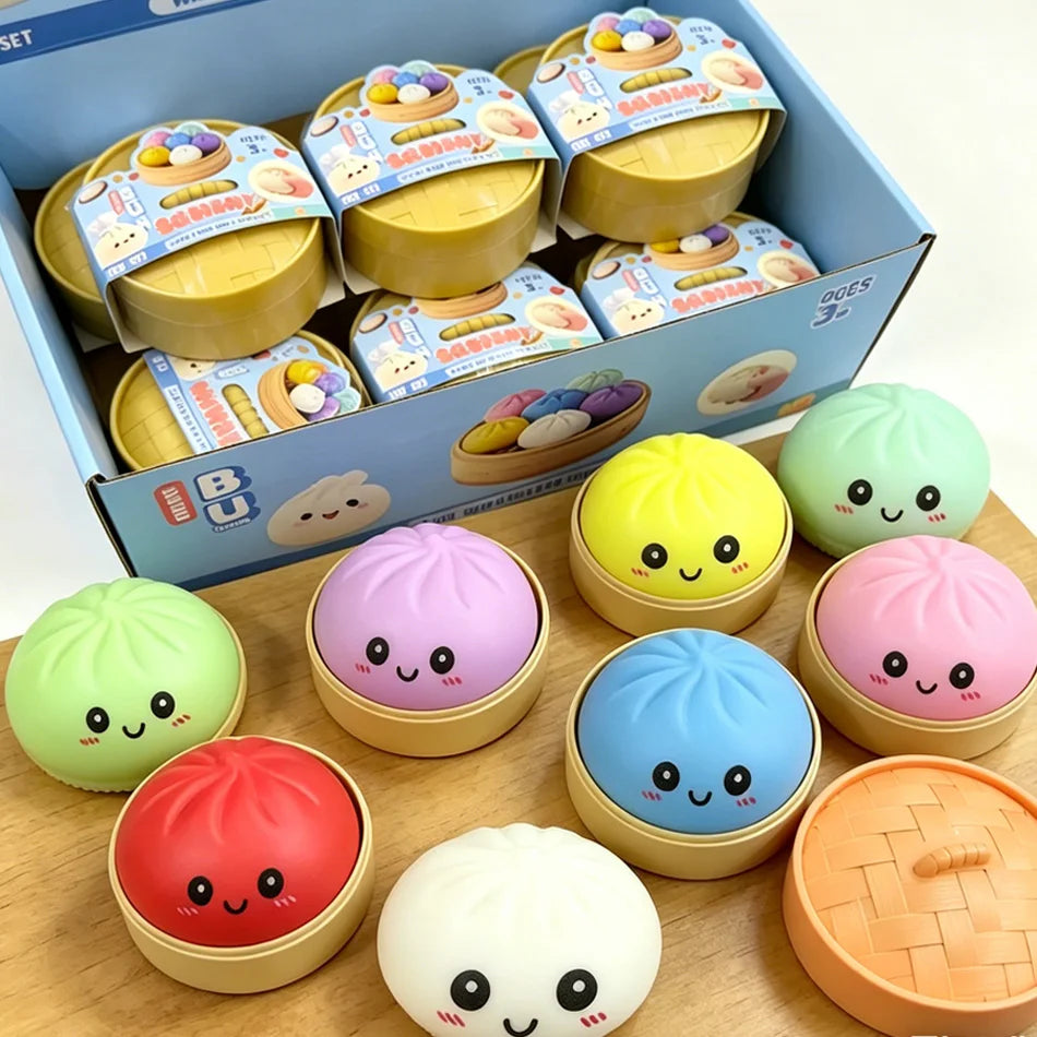Mini Squishy Dumpling Kawaii