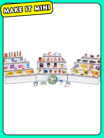 Mini Verse Real Brands – Jouet miniature surprise DIY, répliques hyper-réalistes de marques populaires