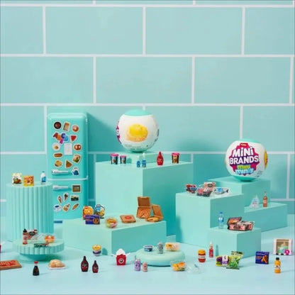 Zuru Mini Brands Fill The Fridge – Mini Minis blindbox, jouets miniatures surprise à collectionner