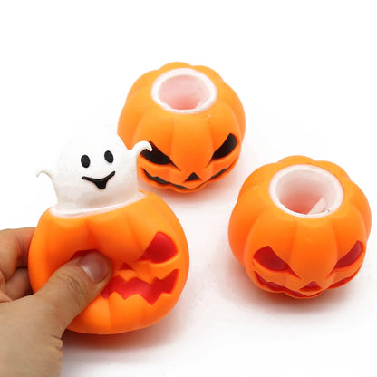 Squishy Citrouille & Fantôme Rigolo d'Halloween