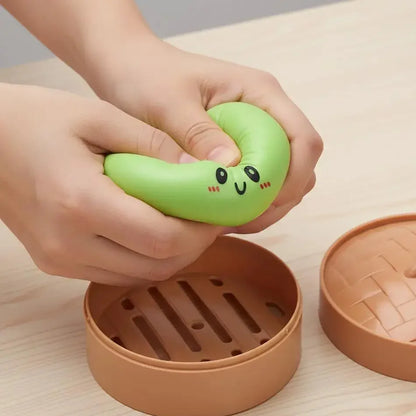 Mini Squishy Dumpling Kawaii