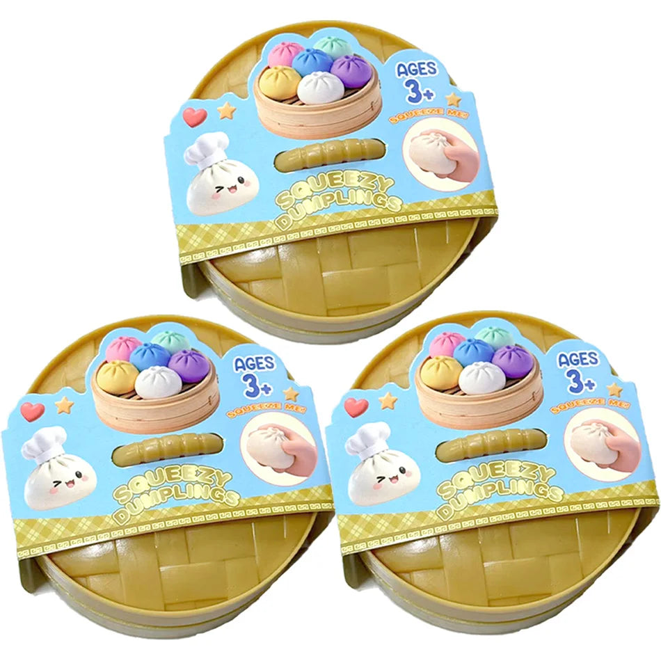 Squishy Dumpling Pailleté avec Boîte