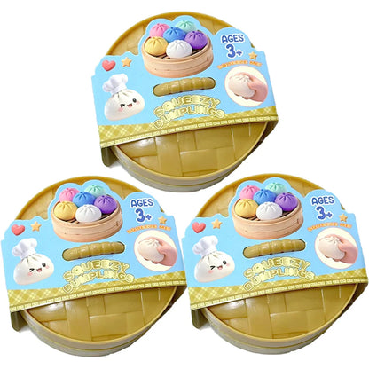 Squishy Dumpling Pailleté avec Boîte