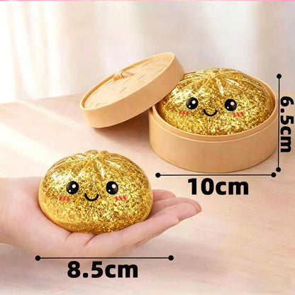 Squishy Dumpling Pailleté avec Boîte