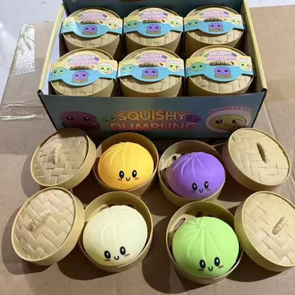 Mini Squishy Dumpling Kawaii