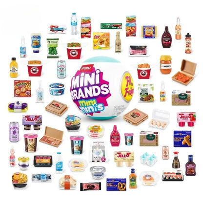 Zuru Mini Brands Fill The Fridge – Mini Minis blindbox, jouets miniatures surprise à collectionner