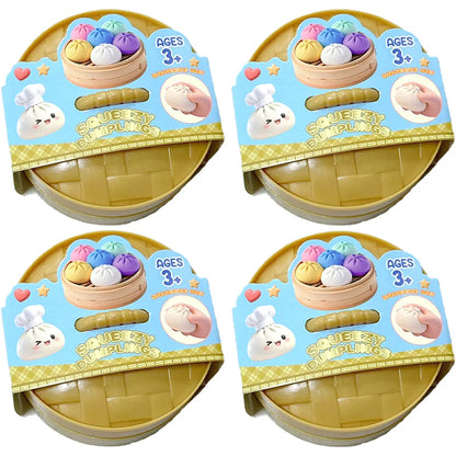 Squishy Dumpling Pailleté avec Boîte