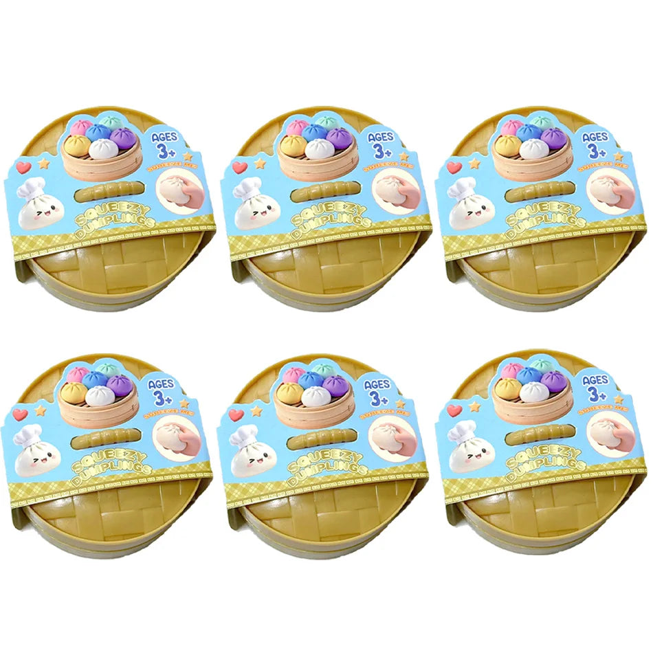 Squishy Dumpling Pailleté avec Boîte