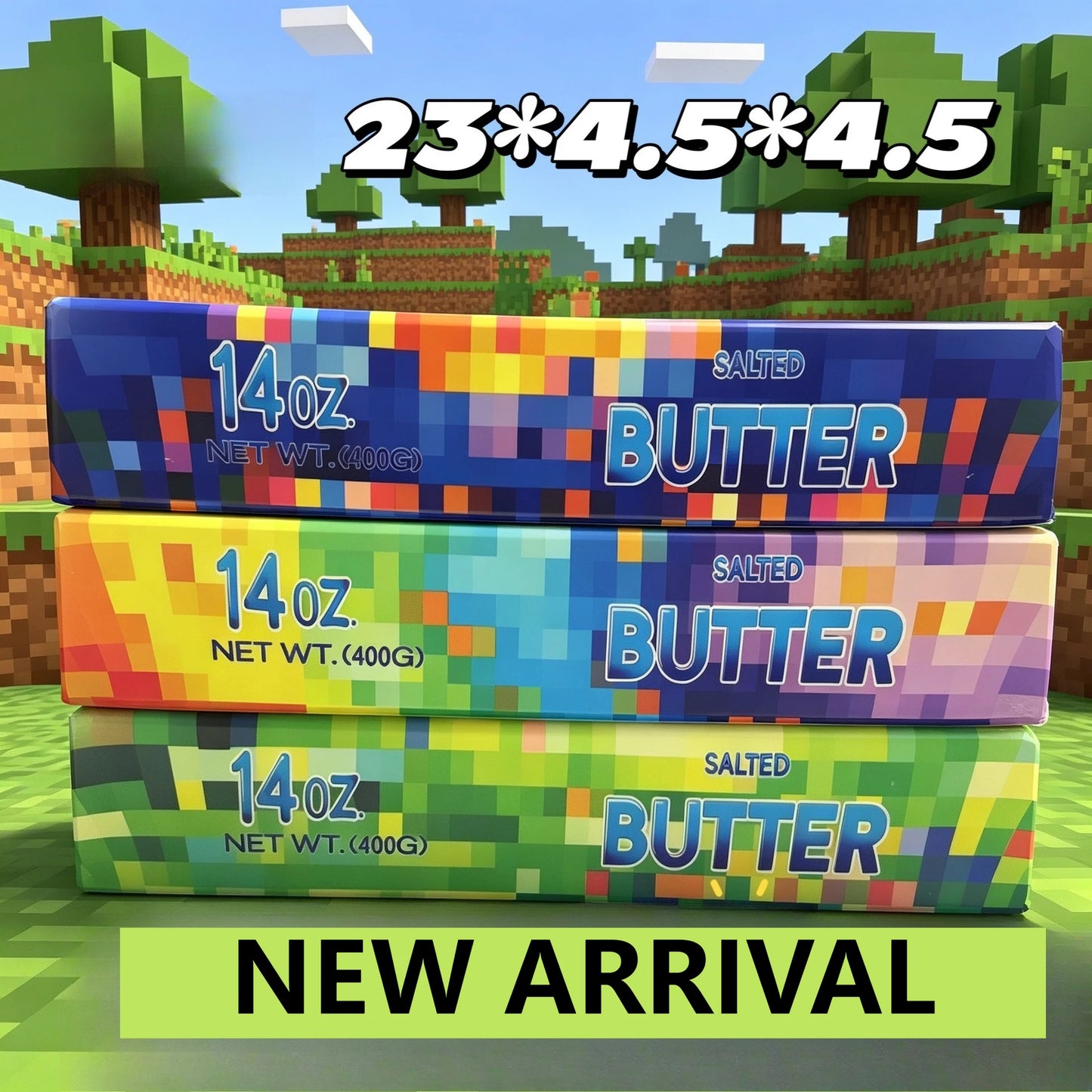Giant Squishy Butter Stick 23 cm