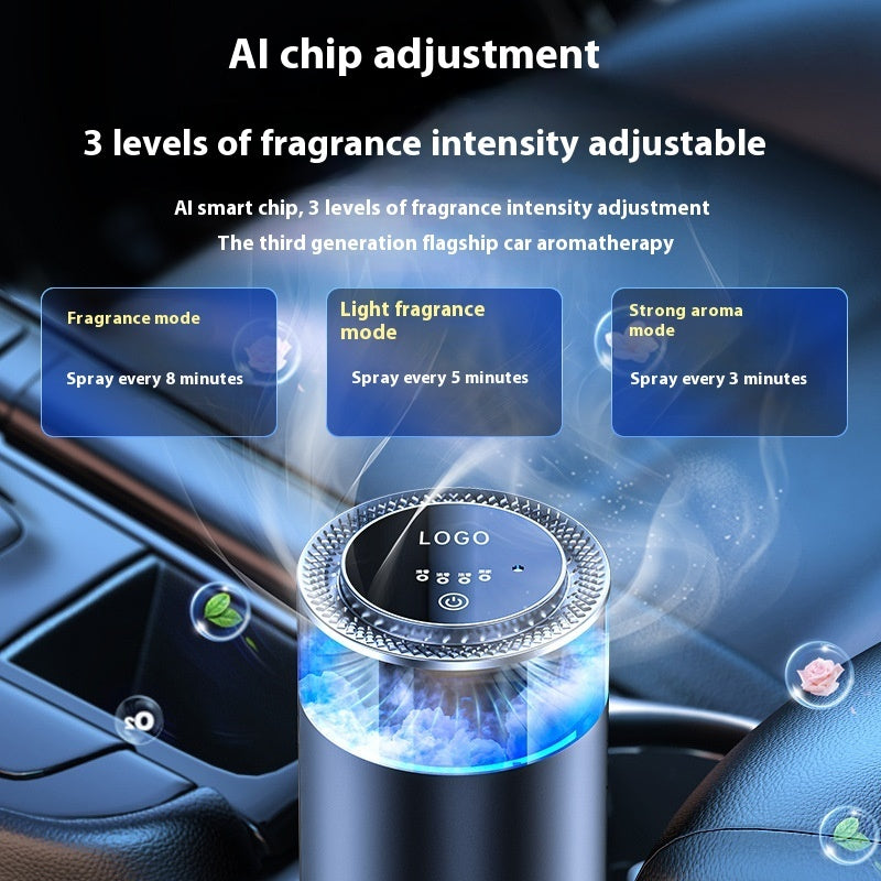 Diffuseur d'aromathérapie Nuvexer pour voiture avec réglage intelligent de l'intensité du parfum et brume légère